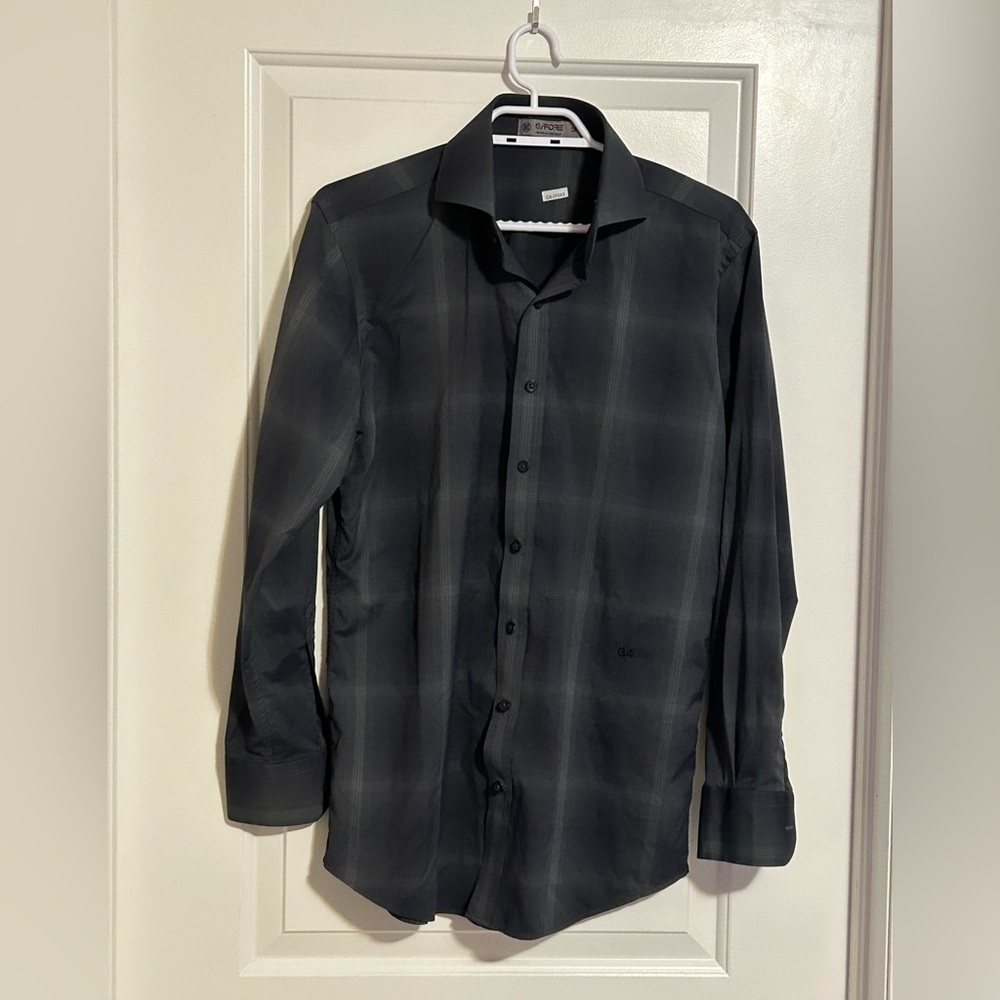 G/FORE Plaid Button Up Shirt size M